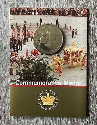 The Queen’s Golden Jubilee Commemorative Medal  2002 • £5