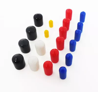 Vacuum Line Caps Assortment Kit Universal 1/8in 3/16in 1/4in 3/8in 5/16in 20 Pc • $8.95