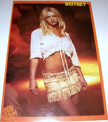 Britney Spears - J-Boog - 2BK - 16  X 11  Teen Mag Pinup Mini-Poster Centerfold • $6.94