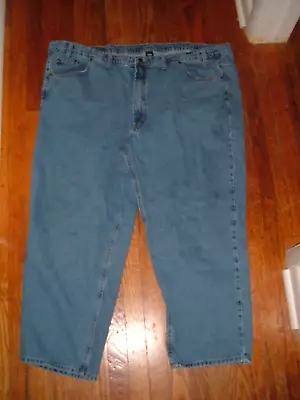 Full Blue Mens 54 X 30 100% Cotton Blue Denim Jeans • $9.31