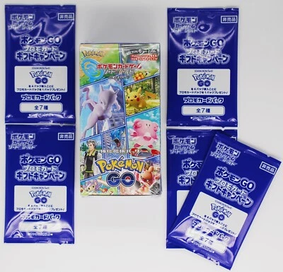 $82.25 • Buy Pokemon Card Pokemon GO Booster Box S10b W/5 Promo Pack Japanese Sealed