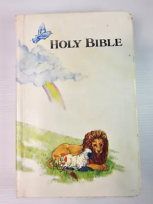 HOLY BIBLE Nelson Small King James Version Red Letter Illustrated Hardcover KJV • $23