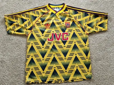 £219.99 • Buy Genuine Adidas Original Arsenal Away Shirt From 1991 - 1992 - Excellent Condit.