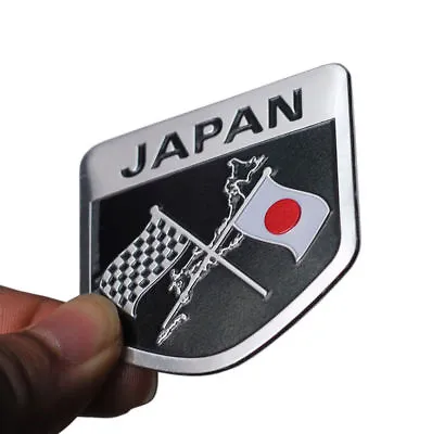 Japan Badge Metal Sticker Decal For Mitsubishi Lancer Evo Pajero Colt Eclipse • $8.99