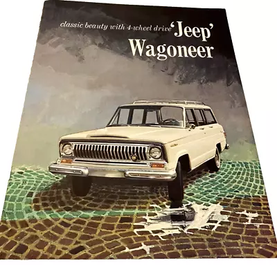 VINTAGE ORIGINAL 1970 JEEP   WAGONEER  Dealer Catalog KAISER JEEP CORP • $7.50