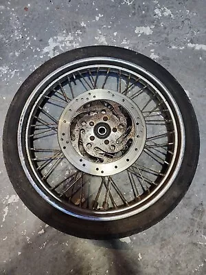 2007 Harley Davidson Sportster 883 Custom 21  Laced Front Wheel Rim OEM USED • $190