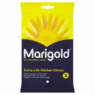 Marigold Extra Life Gloves Kitchen All Sizes • £3.89