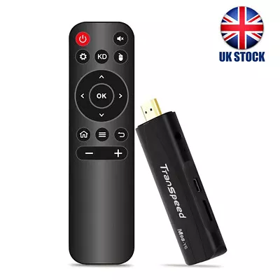 TV Stick Android 13 ATV Smart 4K 3D TV Box Dual Wifi Media Player 1+8G/2+16G UK • £24.68