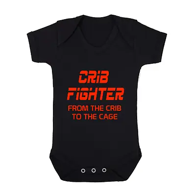 Crib Fighter Babygrow Ufc Mma • £9.99