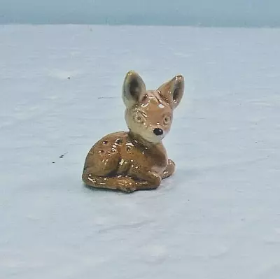 Vintage Wade Whimsies Red Rose Tea Miniatures Animal Series  Fawn  Baby Deer • $5