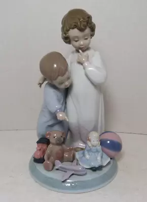 Vintage Lladro Thank You Santa # 6674 Handmade Spain Designer Jose Luis Alvarez • $110