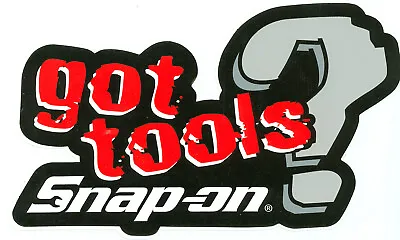  NEW  Vintage Snap-on Tools Tool Box Sticker Decal Man Cave Garage Got Tools #45 • $21.83