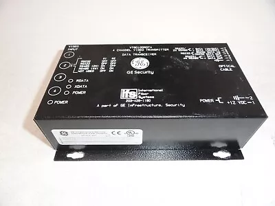 GE VT6010DRDTA 4 Channel Video Transmitter Defective AS-IS • $57.38