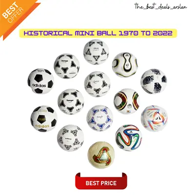14 Pack Adidas FIFA World Cup Mini Soccer Ball Set 1970-2022 Size-1 Fotbol • $49.99