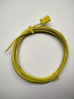 K-Type Thermocouple Extension Cable Wire With Miniature Mini Connector F 5-20 Ft • $12.99