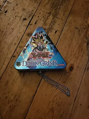 Yu-Gi-Oh Yugioh Trading Card Game Dark Crisis Vol 27 Empty Metal Tin Case Rare • £6.50