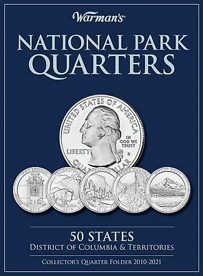 50 State Quarters Album Territories Collector Coin Folder Collecting Binder Book • $6.99