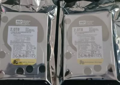 Western Digital Hard Disk Drive 2TB 7200rpm 3.5   SATA WD2003FYYS CCTV DVR PC • £26.99