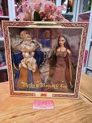 New! 2000 Barbie & Ken As Merlin The Magician & Morgan Le Fay The Enchantress • $225