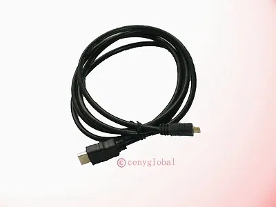 Micro HDMI Video/Audio HDTV TV Cable Cord Lead For Vizio VTAB1008 Tablet PC 8'' • $6.98