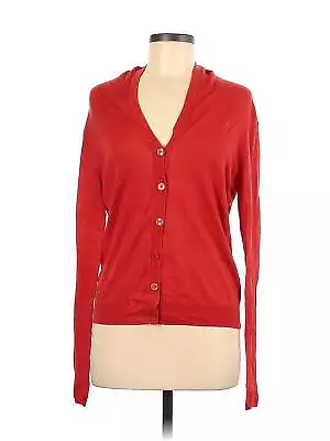 Moda International Women Red Cardigan M • $18.74