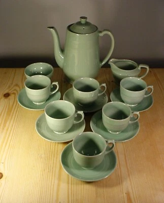 £50 • Buy Woods Ware Beryl Coffee Set Incl. Coffee Pot