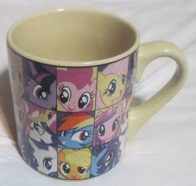 My Little Pony Friendship Is Magic Cast Faces  Ceramic Coffee Mug Cup Ex Cond. • $4.99