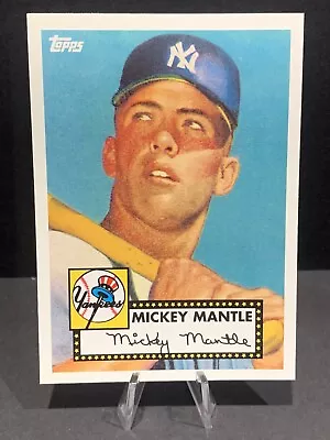2010 Topps The Cards Your Mom Threw Out Mickey Mantle Original Back (Topps 1952) • $50