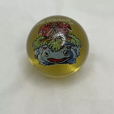 VINTAGE POKEMON Marble Venusaur #03 Collectible Toy • $11