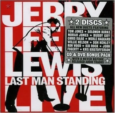 $24.95 • Buy JERRY LEE LEWIS Last Man Standing Live + 28 TRACK DVD CD/DVD NTSC NEW & SEALED