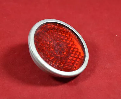 Vintage German Bike Taillight Reflector Bicycle Red Glass  Prokop  #1 • $23