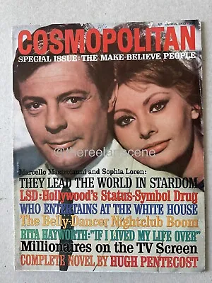 Cosmopolitan Magazine Nov 1963 Sophia Loren JFK Kubrick Rita Hayworth  • $40
