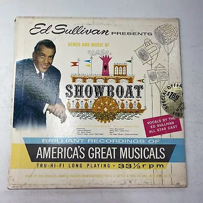 A Ed Sullivan Show Boat 0678 RCA Hammerstein Vintage Vinyl Record • $3.75