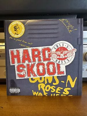 Guns N Roses - Hard Skool 7” Single Limited Edition Clear Vinyl 2021 B0035089-21 • $28