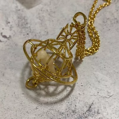 Vivienne Westwood Orb Birdcage Necklace Gold Bird Pendant Outlet Authentic • $98.90