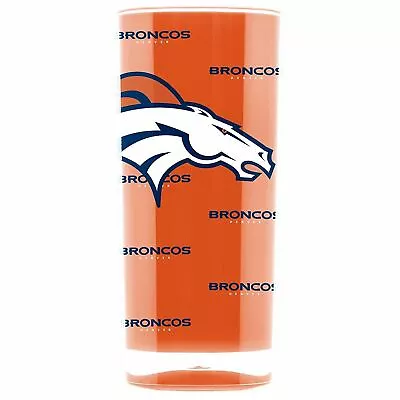 $11.99 • Buy Denver Broncos Tumbler Insulated Acrylic Square Tumbler Cup 16 Oz.