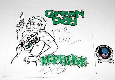 Green Day Band Signed 'kerplunk' Album Vinyl Record Beckett Coa Billie Joe Mike • $1104.99