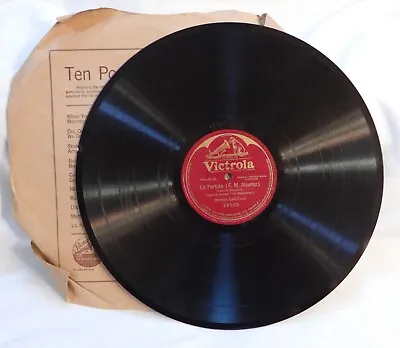 Victrola 74500 One-Sided 12  Record W/ La Partida By F.M. Alvarez • $3.95