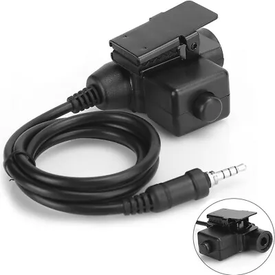 U94-7R PTT Headset Adapter For Yaesu / Vertex FT-10R FT-40R FT-50R FT-60R VX-10 • $19.80