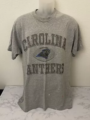 Pro Player Shirt Mens L Vintage Carolina Panthers NFL Y2K 90's Football Gray N • $22.99