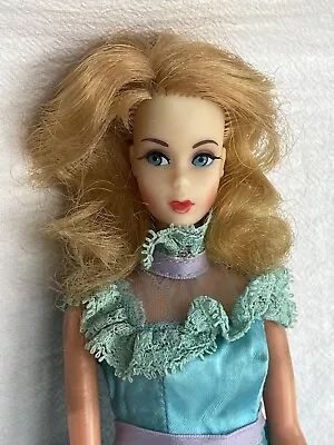 Vintage 1966 Mattel Twist N Turn Blonde Marlo Flip Mod Barbie Doll TNT Dress GUC • $29.99