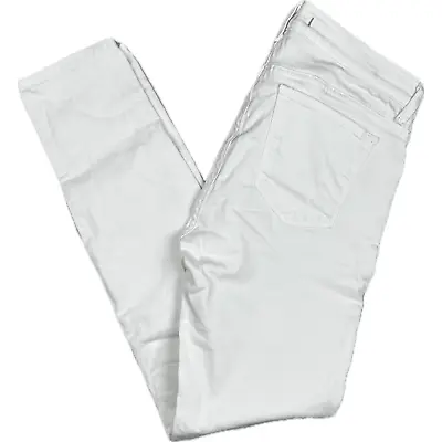 J Brand 'Zoey' Stretch White Zip Jeans- Size 29 • $41.97