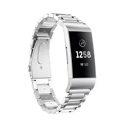 $18.99 • Buy Stainless Steel Watch Band Metal Strap Bracelet For Fitbit Charge 2 / 2 HR 