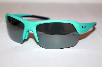 Smith Optics TEMPO Sunglasses Matte Light Blue / Grey Mirror CHROMAPOP Lens • $59.99