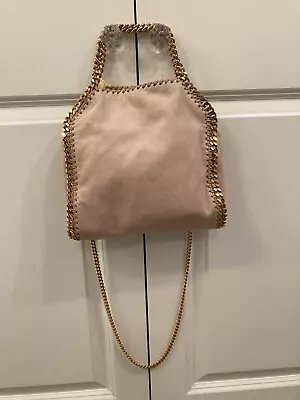 Stella McCartney Gold Shaggy Deer Cream Falabella Crossbody Pristine Handbag • $395