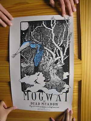 Mogwai Poster Comcert S/N Signed Numbered May 17 2009 San Francisco • $399.99