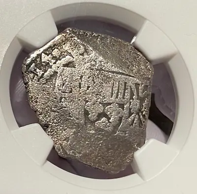 1715 Fleet Shipwreck Full Date 1714 Mexico  Unique!  Ngc Vf Pirate Silver Coins • $2475
