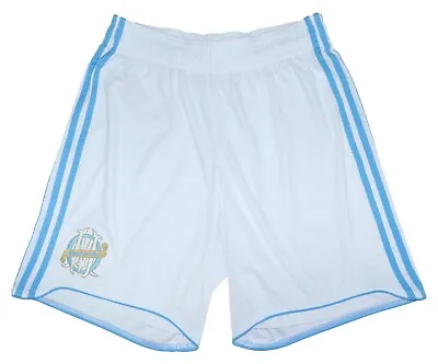 Olimpique Marseille 2009/2010 Home Football Shorts Jersey Adidas Size M Adult • $17.99