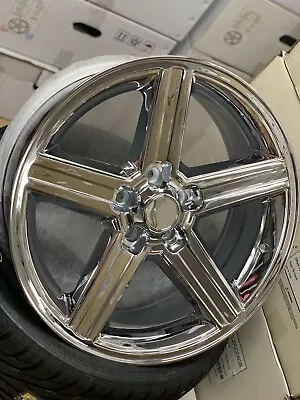 (1) 20x8  IROC CHROME RIMS ONLY (5X120.65) CHEVY CAMARO IROC Z28 CLASSIC IMPALA • $399