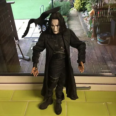 £79.99 • Buy ERIC DRAVEN - THE CROW With Bird - NECA 18  ACTION FIGURE MOTION ACTIVATED VOICE